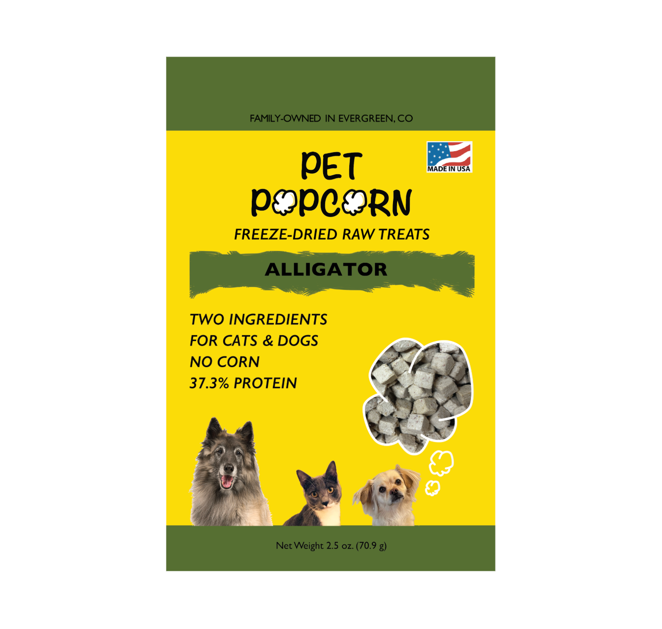 Alligator – Pet Popcorn